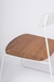 SILLA | H01 blanco/madera peteribi - comprar online