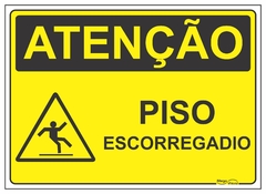 Atenção piso escorregadio - AT006