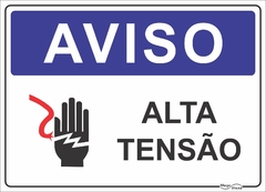 placa alta tensão