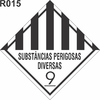 substâncias perigosas diversas