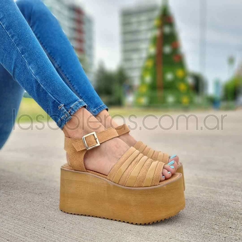 Sandalias con plataforma de goma online eva