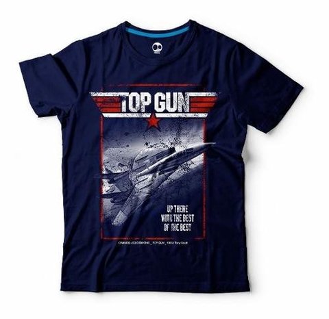 Top Gun | 100% Alg. | Craneo Remeras De Cine