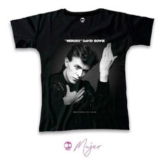 David Bowie | Remera Mujer | Craneo Remeras De Culto