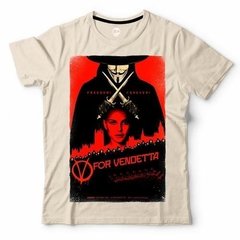 V For Vendetta | Remera 100% Alg. | Craneo Remeras De Cine