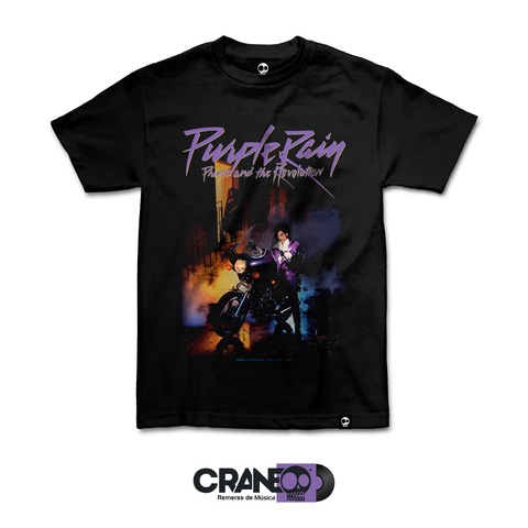 Prince - PURPLE RAIN | Remera 100% Alg. | Craneo Remeras De Culto