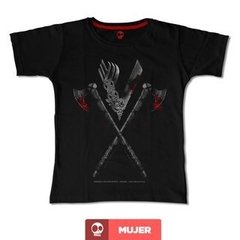 Vikings - Remera Craneo - Mujer