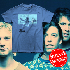 Nirvana - NEVERMIND | Remera 100% ALG. | Craneo Remeras De Culto en internet