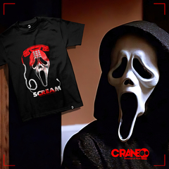 Scream | Remera 100% ALG. | Craneo Remeras De Cine en internet