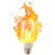 Lampara Antorcha de Fuego Led 3 Efectos 4w E27 220v Kailux