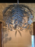 Lampara botanica planta palmera selvatica techo diseño arte peraita