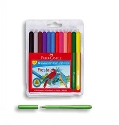 Marcadores Faber Castell Fiesta x10