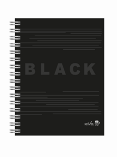 Agenda Nivel 10 2024 Lyon Black Página Por Día 11 X 17 Cm - Espiral