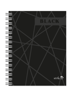 Agenda Nivel 10 2024 Lyon Black Página Por Día 11 X 17 Cm - Espiral en internet