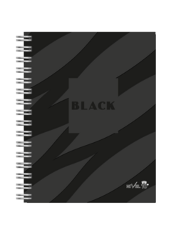 Cuaderno Nivel 10 Tamaño A4 - 120 Hojas Rayadas - Línea Black - Libreria Saturno
