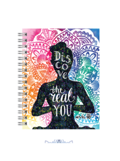 Agenda Nivel 10 2024 N8 Espiral Namaste Semanal 16x22cm