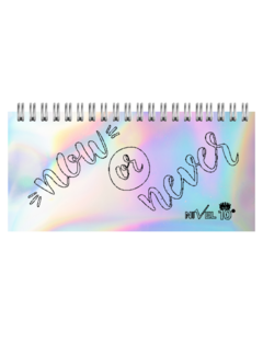 Agenda Nivel 10 2024 Pocket Power Espiralada Frases 16x9 Cm