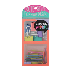 kIT 2 IN 1 Mooving MAW MANIA - Binder Clips- Clips Multicolor