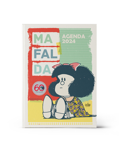 Agenda Mafalda 2024 - Encuadernada - Semanal - 19x13 Cm