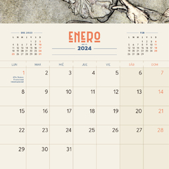 Calendario De Pared Alicia En El País De Las Maravillas 2024 29 X 29 Cm 24 Páginas en internet