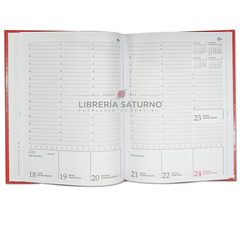 Agenda Morgan 223 2024 Span Semanal Encuadernada 17x23cm - comprar online