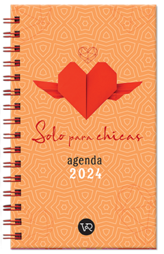 Agenda Solo Para Chicas 2024 - Semana A La Vista 10,5 X 17,5 Cm