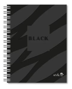 Agenda Nivel 10 2024 N8 Espiral Black Semanal 16x22cm