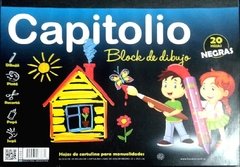 Block de Dibujo Capitolio Negro N° 6