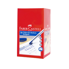 Boligrafo Faber Castell Trilux - Caja X 50 unidades