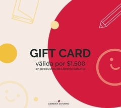 GIFT CARD $1.500 - comprar online