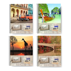 Cuadernos Travel Tapa Dura Tamaño A4 150 Hojas