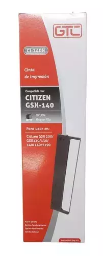 Cinta Gtc Compatible Con Citizen 120d Gsx-190 X Unidad
