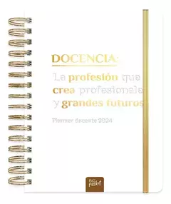 Agenda Planner 2024 Docente 16 X 21 Espiral Ppr Big Pocket - comprar online