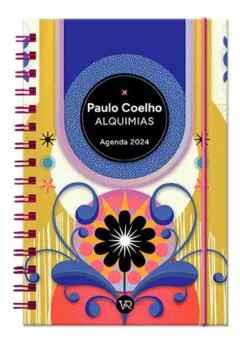 Agenda Paulo Coelho 2024 - Alquimias - Espiralada 13,5 X 20 CM