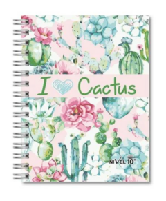 Cuaderno Nivel 10 Tamaño A4 - 120 Hojas Rayadas - Línea Cactus - comprar online
