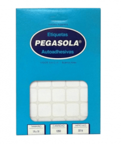 Etiquetas PegaSola Modelo 3016 (1,9 x 1,9)