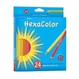 Lapices de colores Hexacolor x 24
