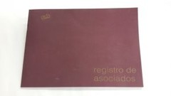 Libro Registro de Asociados/ Pasajeros Rab Tapa Dura Cod. 2317
