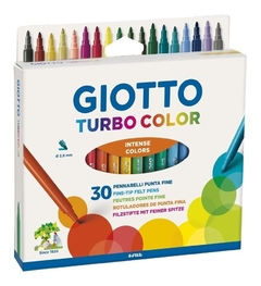 Marcadores Giotto Turbo Color x 30