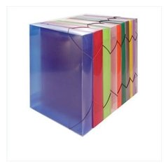 Caja Archivo C/Elastico Plastica - tienda online