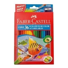 Lápices de Colores Acuarelables Faber Castell X 36 - comprar online