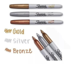 Marcadores Sharpie Metalizados X 3 Unidades - comprar online