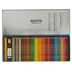 Lapices De Colores Giotto Supermina Lata X 50 Elementos - comprar online