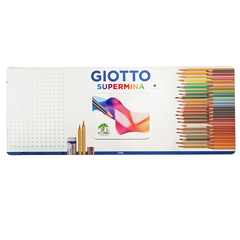 Lapices De Colores Giotto Supermina Lata X 50 Elementos