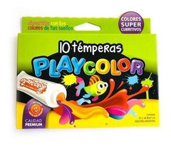 Témperas Playcolor X 10