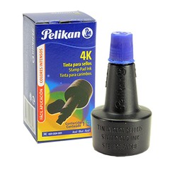 Tinta para Sellos Pelikan Azul