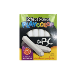 Tizas Blancas Playcolor X 12
