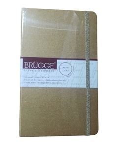 Libreta Brugge Explora Metallic Medium Hojas Rayadas 13 X 21 - Libreria Saturno