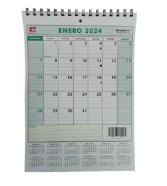 Calendario Planificador 2024 Arwen Oficio Vertical 24 X 35