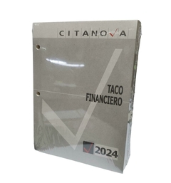 Taco Financiero - Citanova - 2024 - 13 x 17 cm