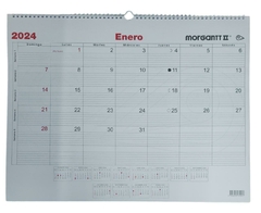 Almanaque Calendario 2024 Morgan T-2 Para Colgar 50x38,5 Cm
